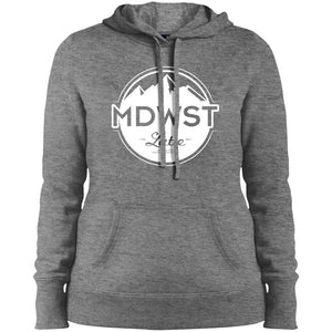 MDWST Latte Ladies' Pullover Hooded Sweatshirt