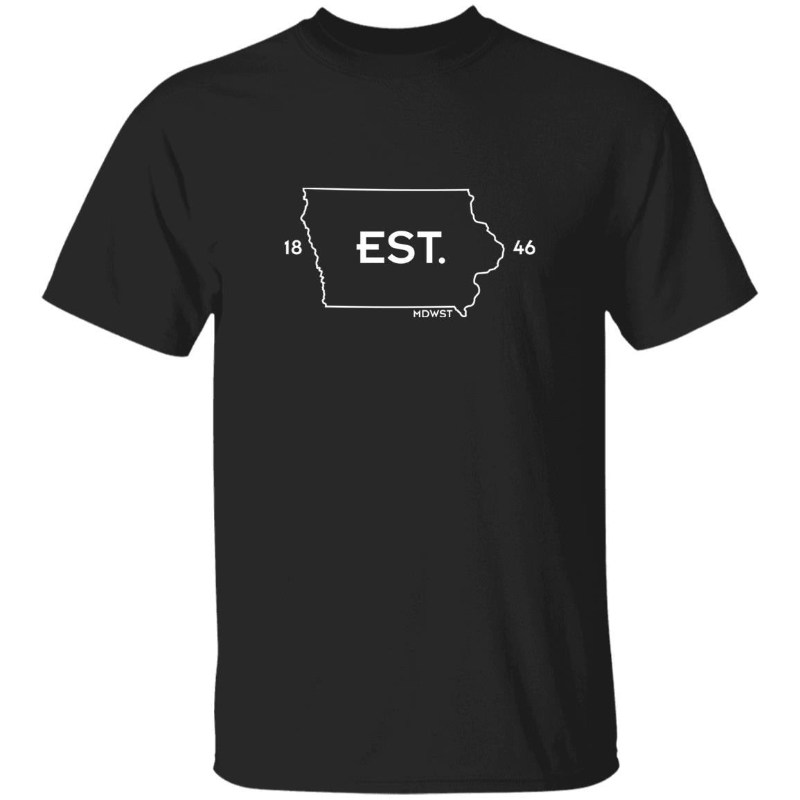 Iowa Est. Youth 5.3 oz 100% Cotton T-Shirt