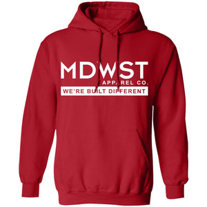 MDWST Built Different Men's Pullover Hoodie