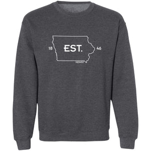 Iowa Est. Crewneck Pullover Sweatshirt