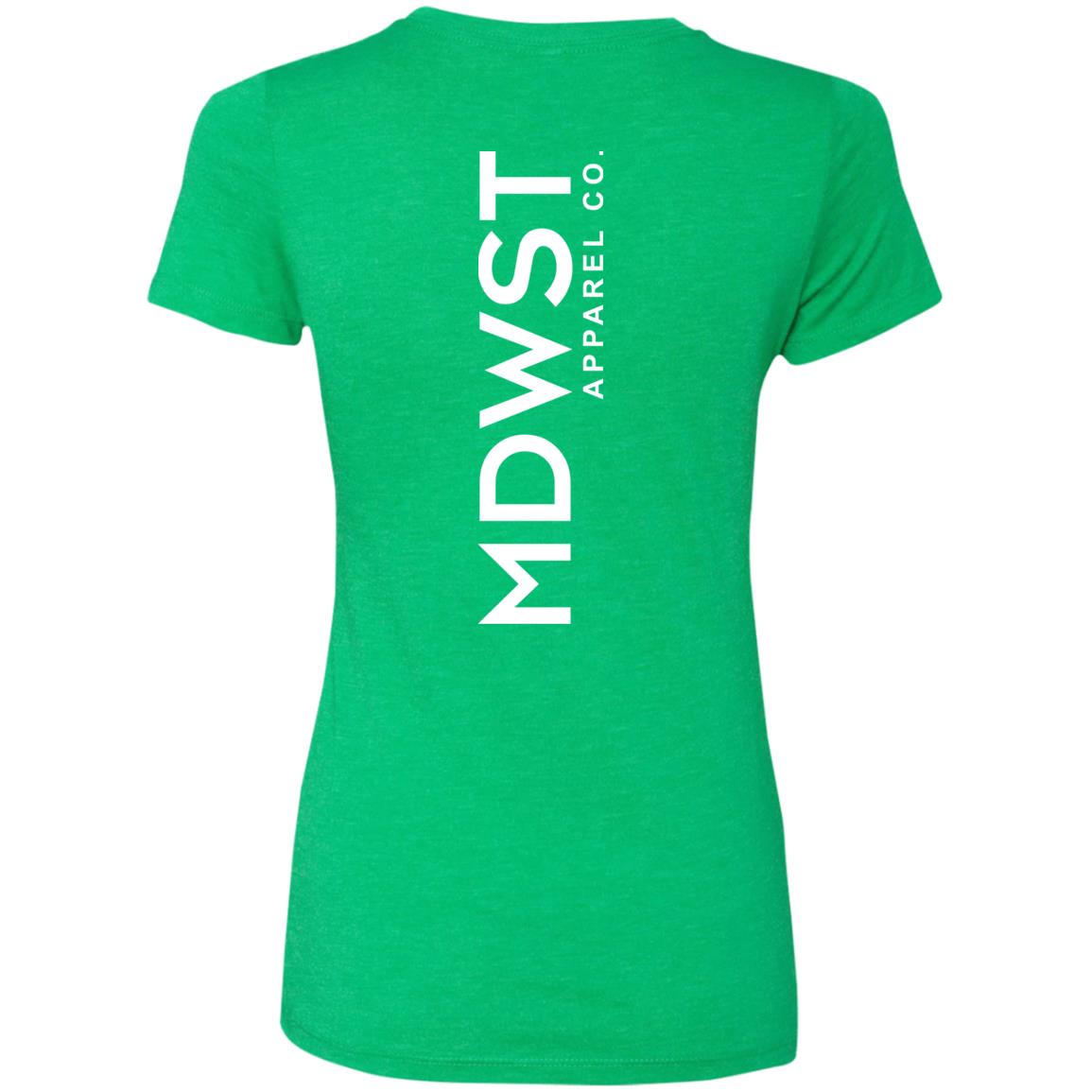 MDWST Vertical Ladies' Triblend T-Shirt