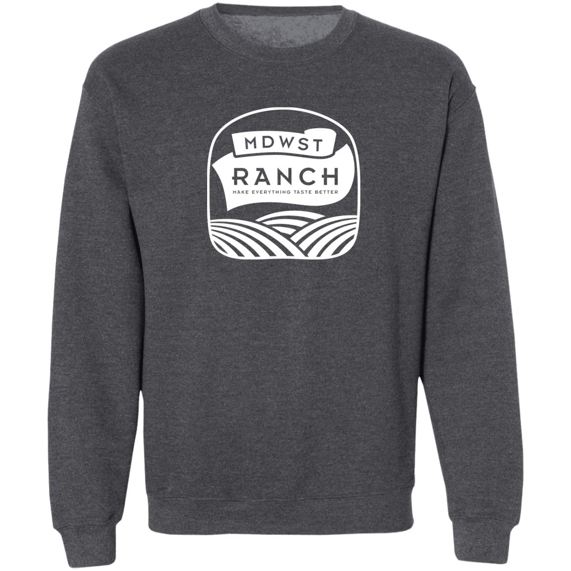 MDWST Ranch Crewneck Pullover Sweatshirt