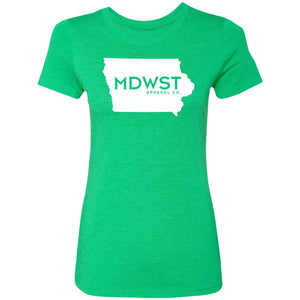 Iowa Front Ladies' Triblend T-Shirt