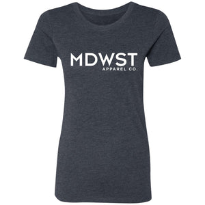 MDWST Front Ladies' Triblend T-Shirt