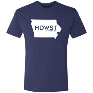 Iowa Front Men's Triblend T-Shirt