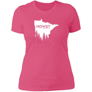 Minnesota Pines Ladies' Boyfriend T-Shirt