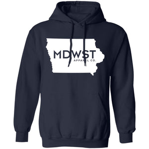 Iowa Front Men's Pullover Hoodie