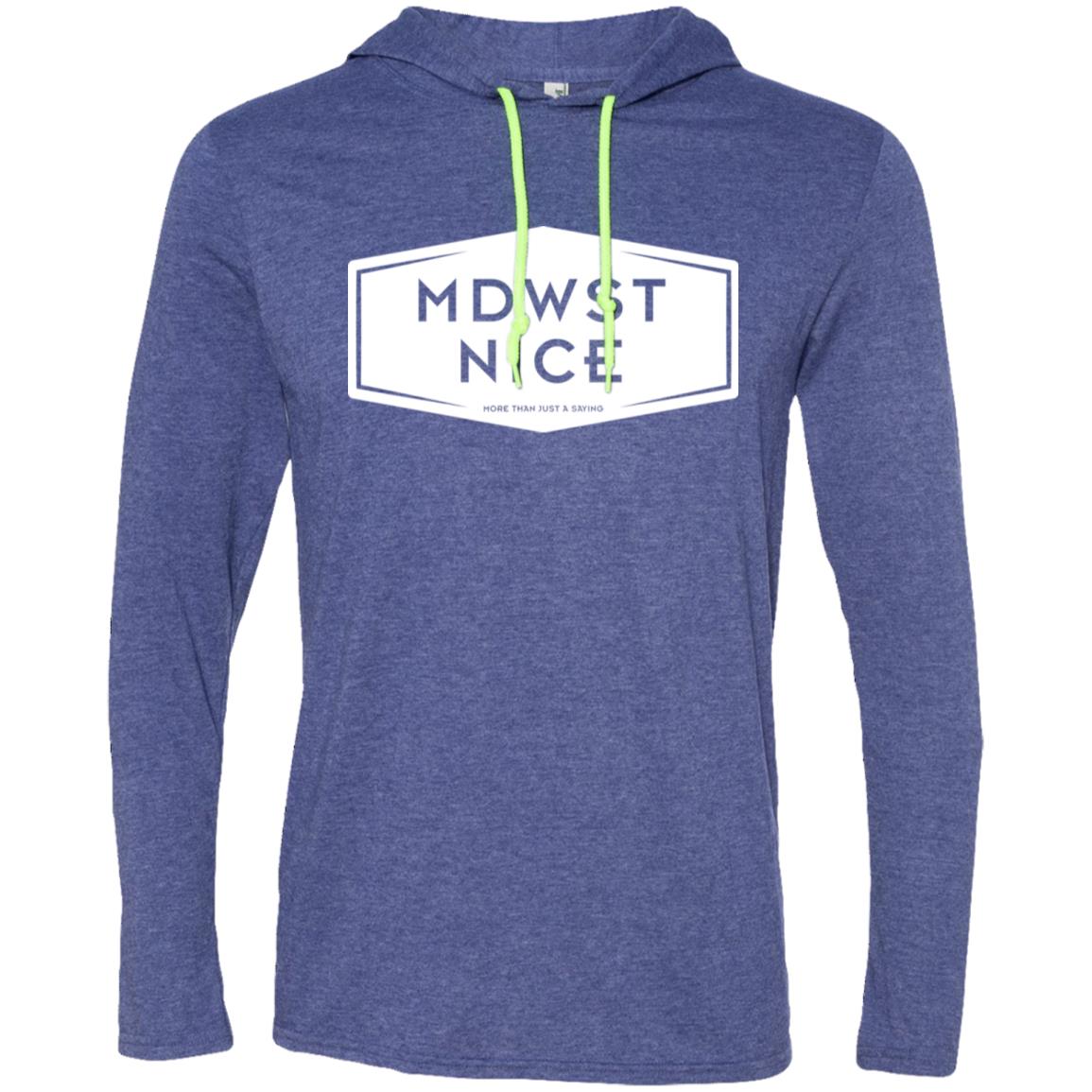 MDWST Nice Men's LS T-Shirt Hoodie