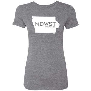 Iowa Front Ladies' Triblend T-Shirt