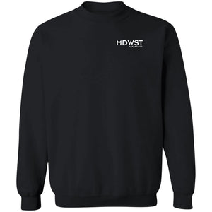 MDWST Anger Crewneck Pullover Sweatshirt