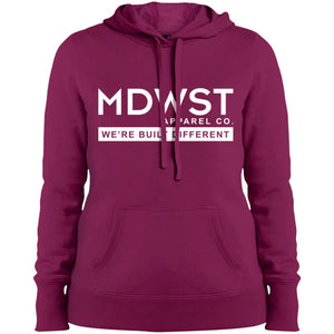 MDWST Built Different Ladies' Pullover Hooded Sweatshirt