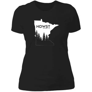 Minnesota Pines Ladies' Boyfriend T-Shirt