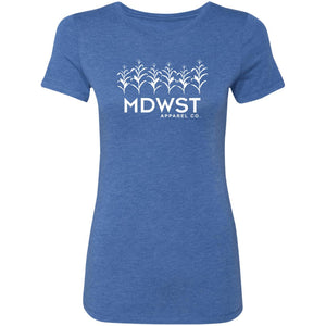 MDWST Corn Ladies' Triblend T-Shirt