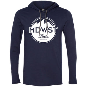 MDWST Latte Men's LS T-Shirt Hoodie