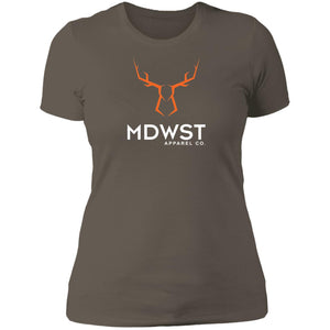 MDWST Deer Ladies' Boyfriend T-Shirt