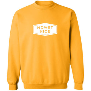 MDWST Nice Crewneck Pullover Sweatshirt