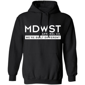 MDWST Built Different Men's Pullover Hoodie