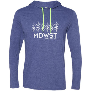 MDWST Corn Men's LS T-Shirt Hoodie