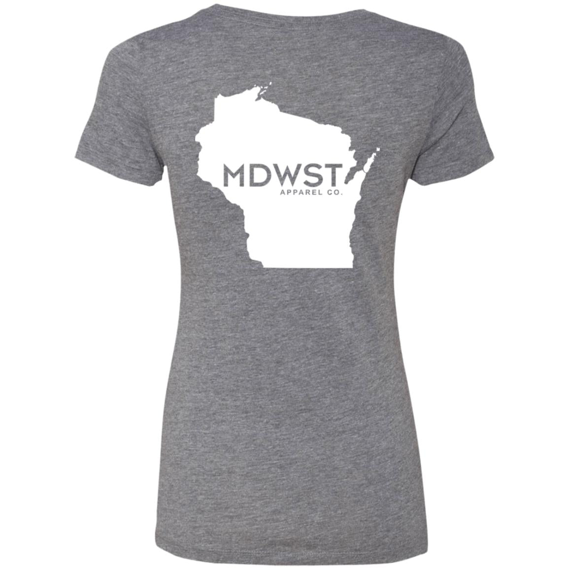 Wisconsin Ladies' Triblend T-Shirt