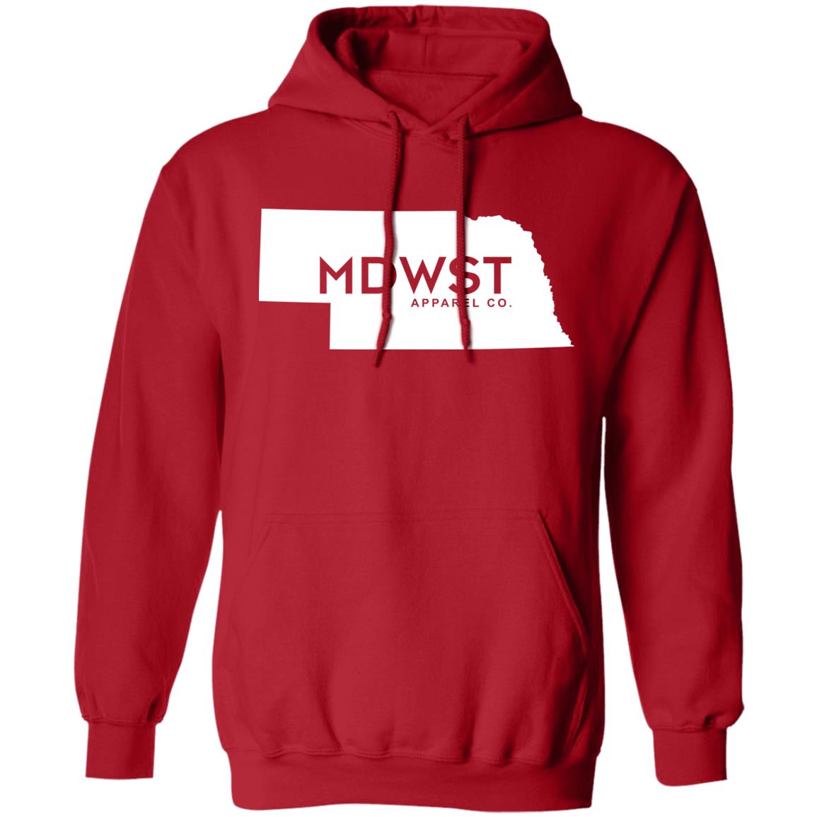 Nebraska Front Men's Pullover Hoodie