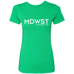 MDWST Front Ladies' Triblend T-Shirt