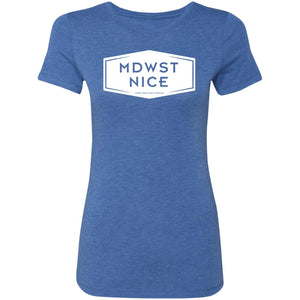 MDWST Nice Ladies' Triblend T-Shirt