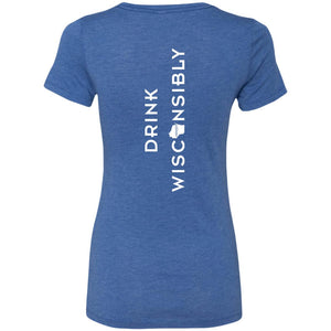 Drink Wisconsibly Ladies' Triblend T-Shirt