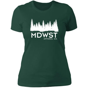 MDWST Pines Kit Ladies' Boyfriend T-Shirt