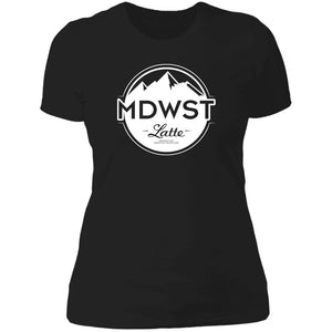 MDWST Latte Ladies' Boyfriend T-Shirt