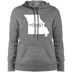 Missouri Front Ladies' Pullover Hooded Sweatshirt