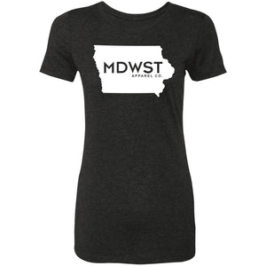 Iowa Front Ladies' Triblend T-Shirt