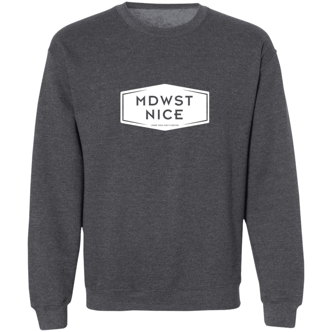 MDWST Nice Crewneck Pullover Sweatshirt