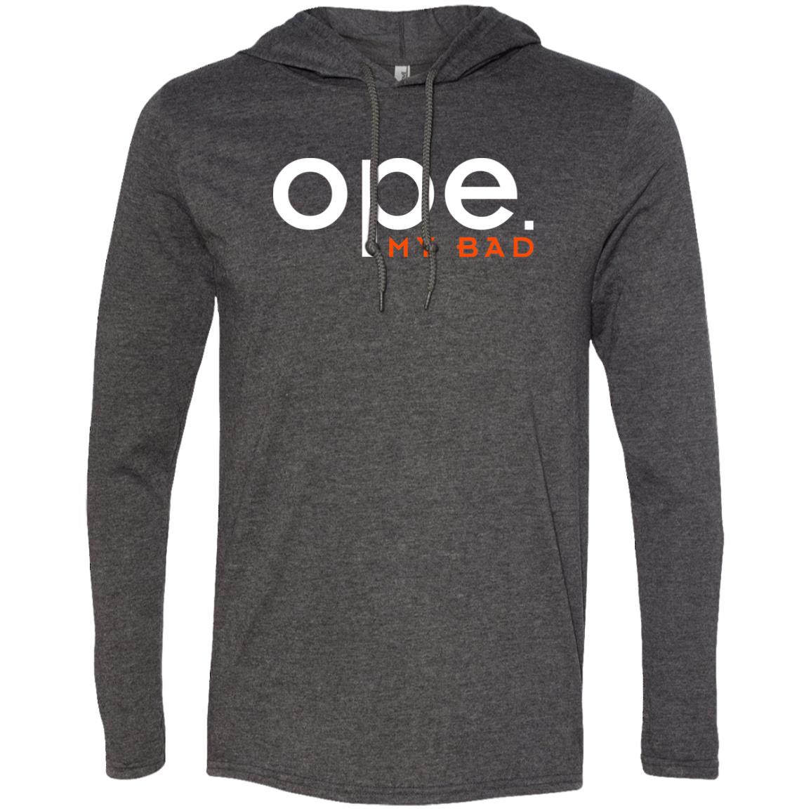 Ope My Bad Men's LS T-Shirt Hoodie