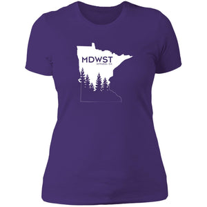 Minnesota Pines Ladies' Boyfriend T-Shirt