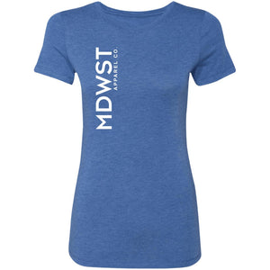 MDWST Vertical Ladies' Triblend T-Shirt