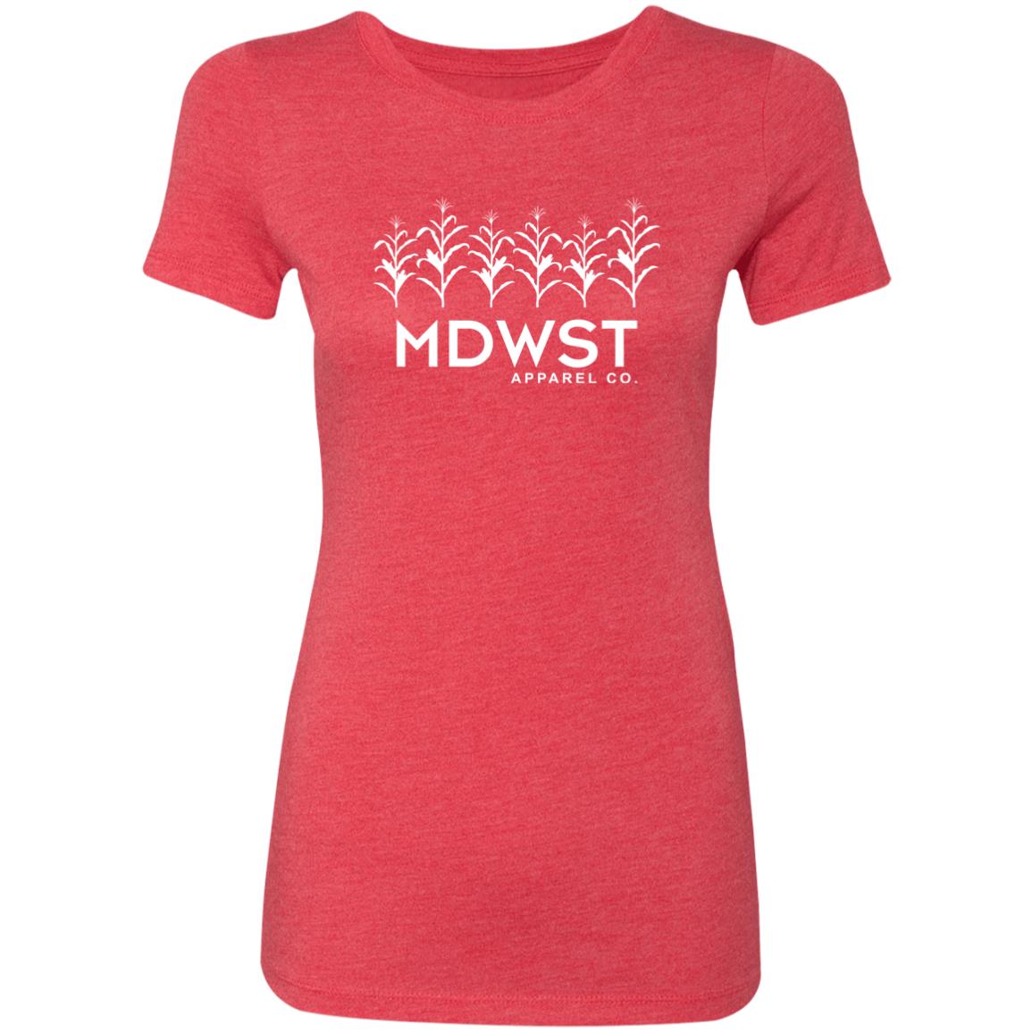 MDWST Corn Ladies' Triblend T-Shirt