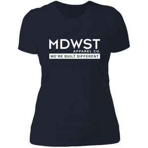 MDWST Built Different Boyfriend T-Shirt