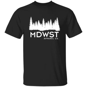 MDWST Pines Youth 5.3 oz 100% Cotton T-Shirt