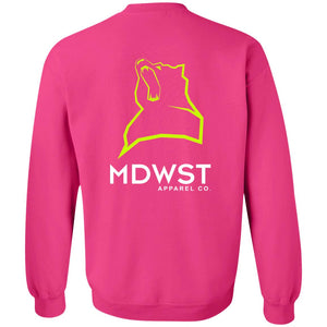 MDWST Bear Crewneck Pullover Sweatshirt