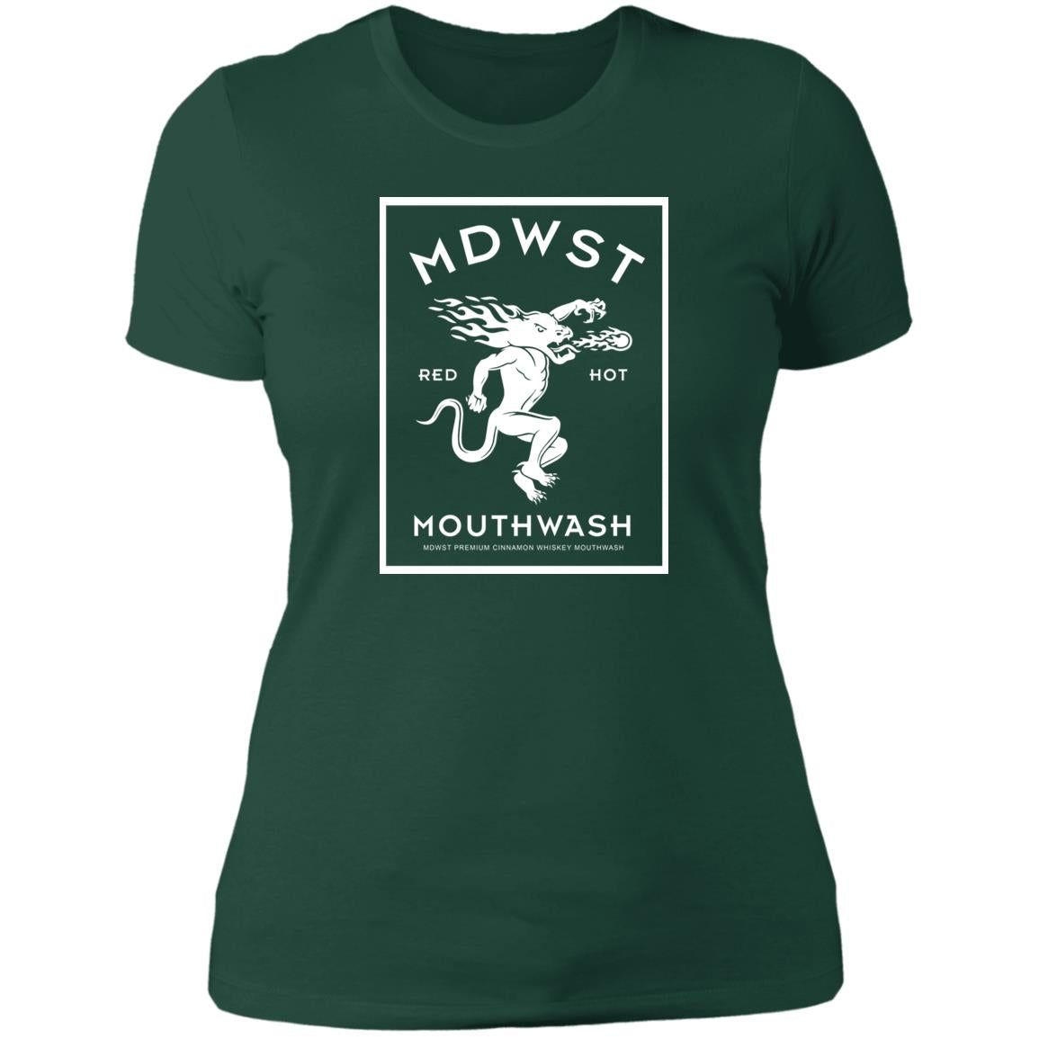 MDWST Mouthwash Ladies' Boyfriend T-Shirt