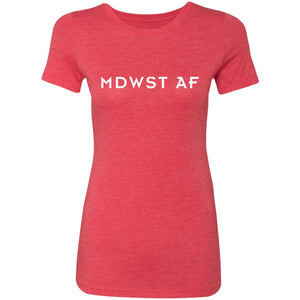 MDWST AF Ladies' Triblend T-Shirt