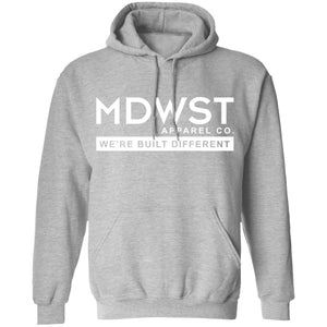 MDWST Built Different Men's Pullover Hoodie