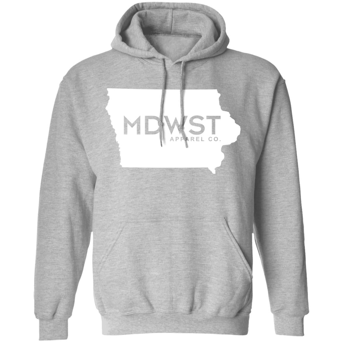 Iowa Front Men's Pullover Hoodie