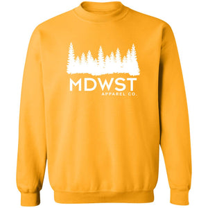 MDWST Pines Crewneck Pullover Sweatshirt