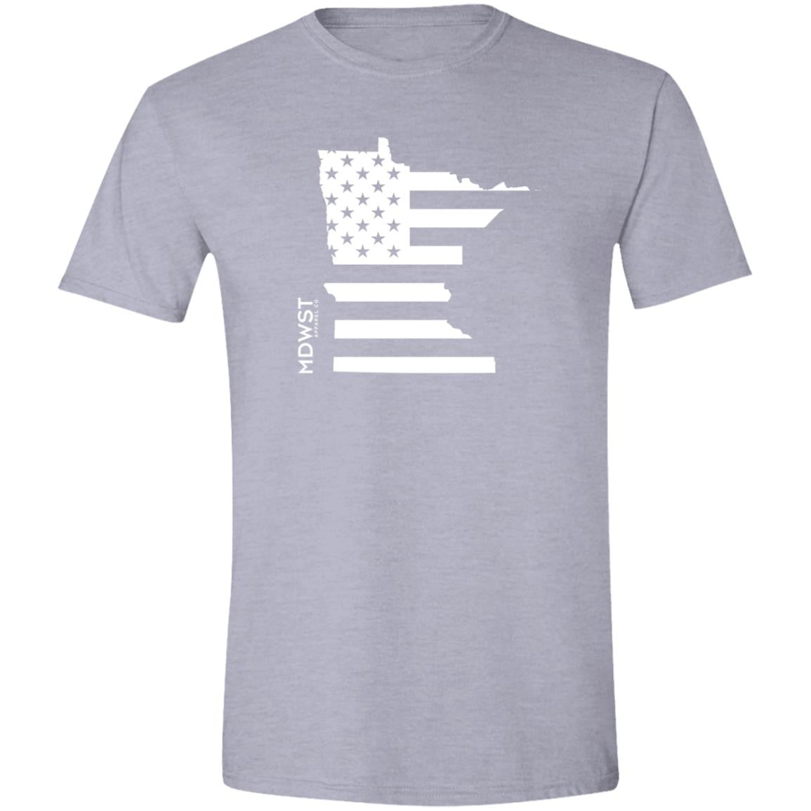 American Flag MN State Men's T-Shirt