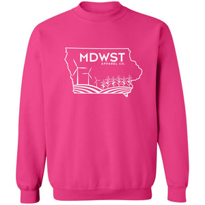 Iowa Landscape Crewneck Pullover Sweatshirt