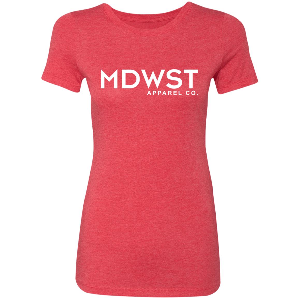 MDWST Front Ladies' Triblend T-Shirt