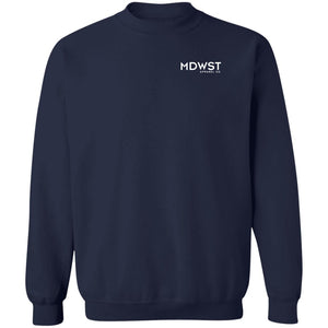 MDWST Anger Crewneck Pullover Sweatshirt