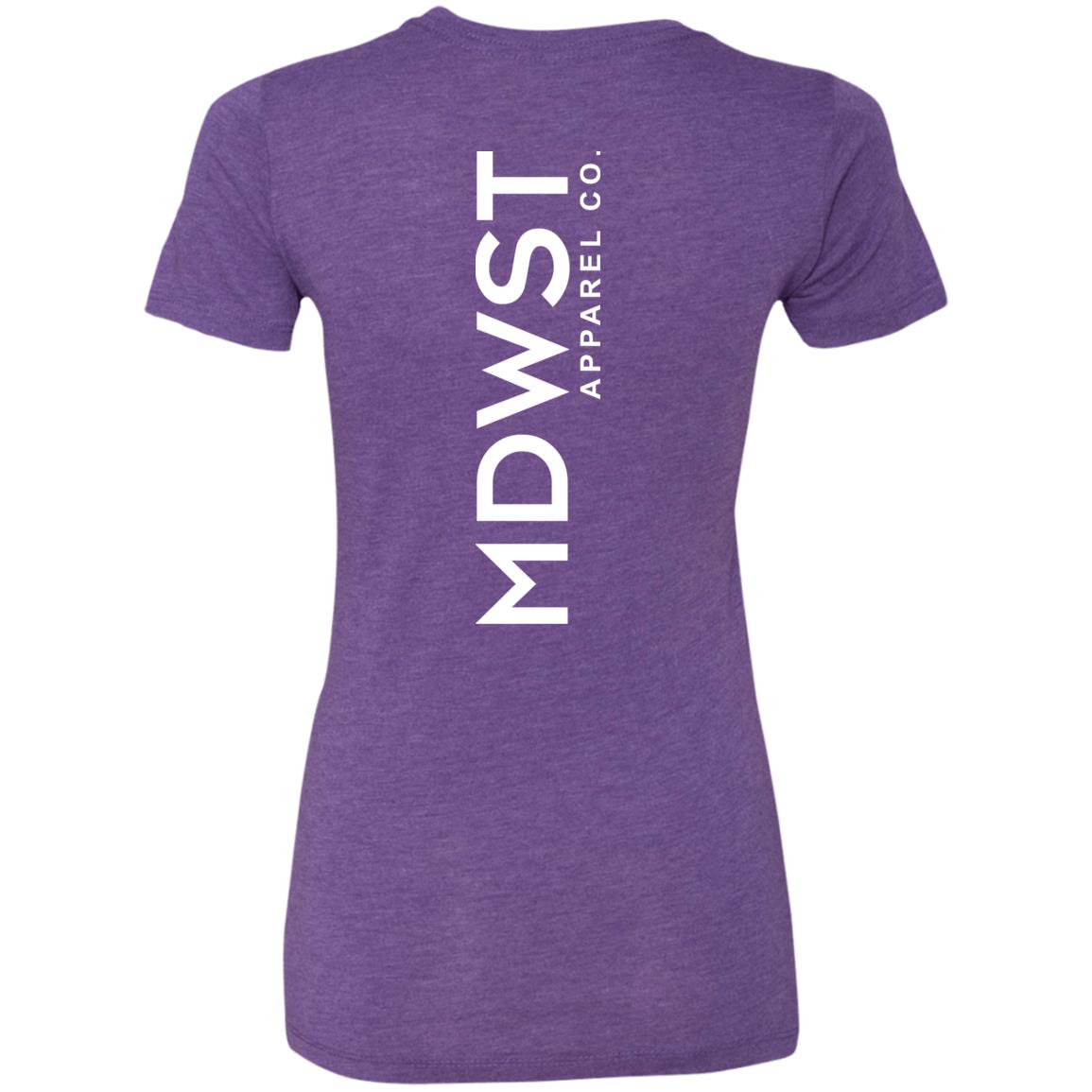 MDWST Vertical Ladies' Triblend T-Shirt