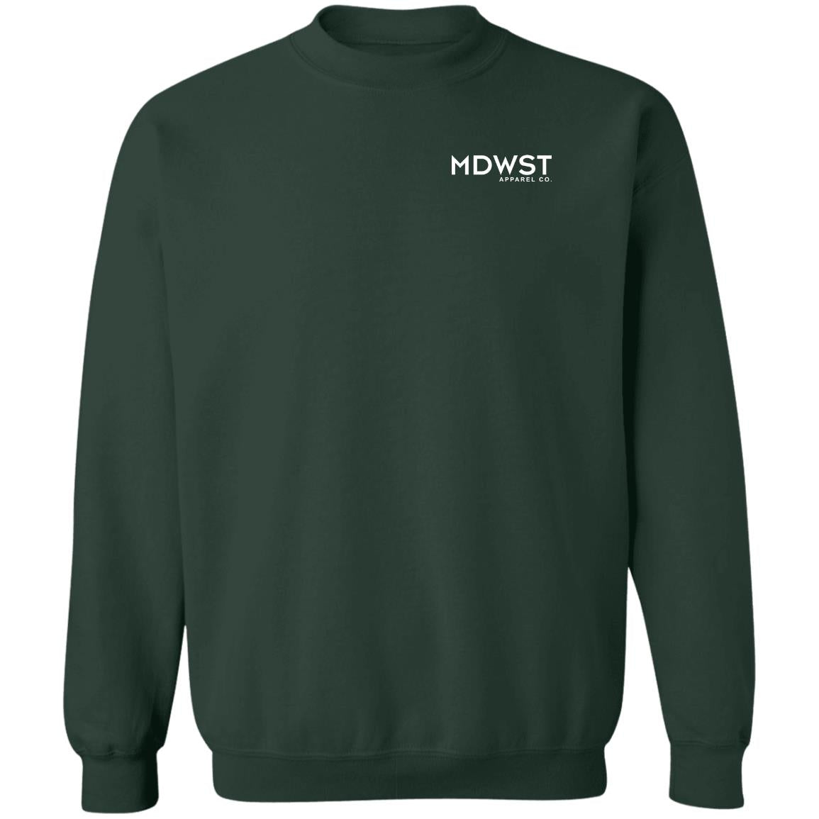 MDWST Anger Crewneck Pullover Sweatshirt